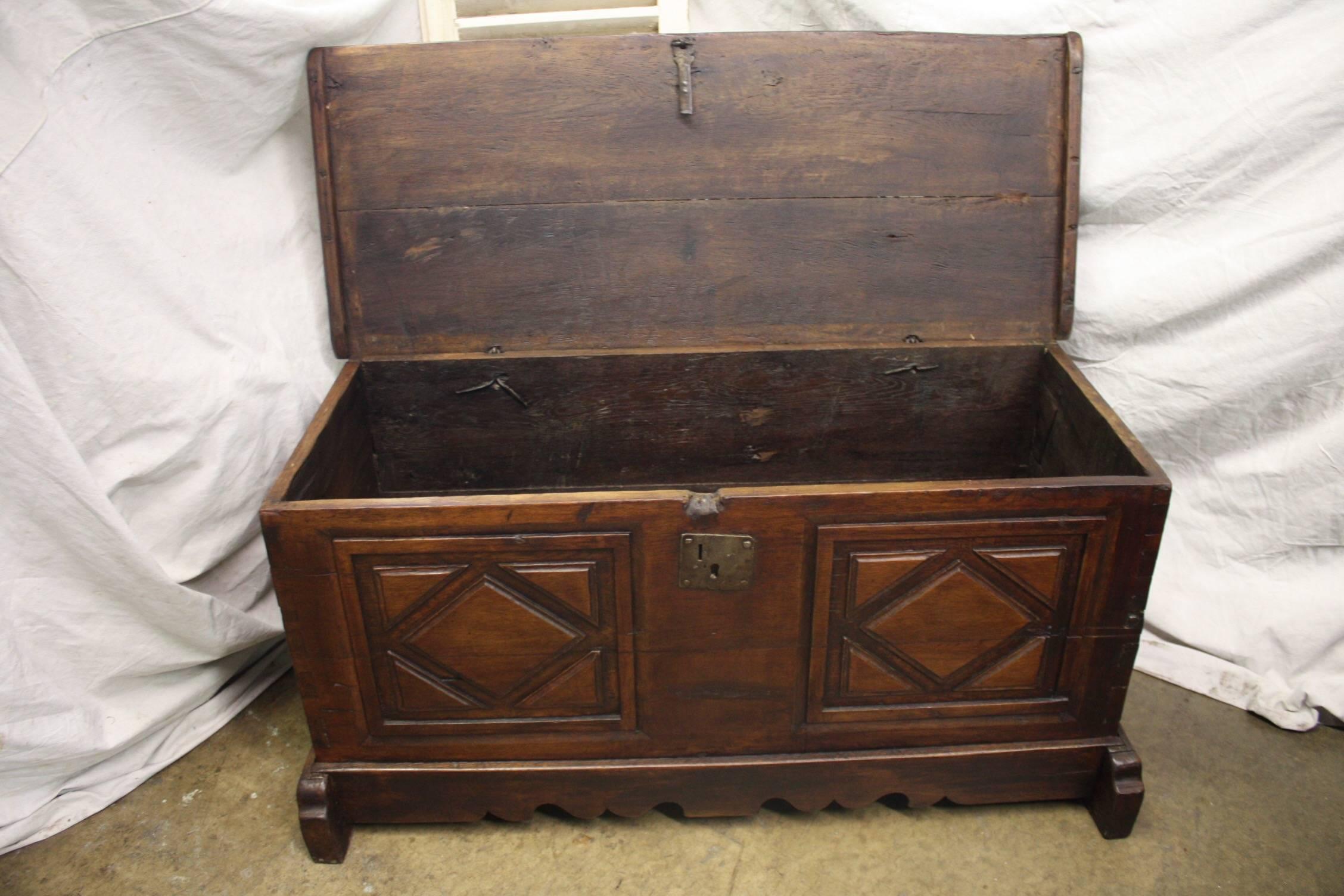 Louis XIV 17th Century French Trunk