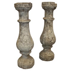 Französische Betonbaluster aus dem 19. Jahrhundert, um 1870–1880