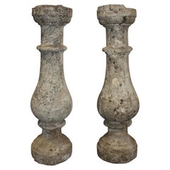 Französische Betonbaluster aus dem 19. Jahrhundert, um 1870–1880