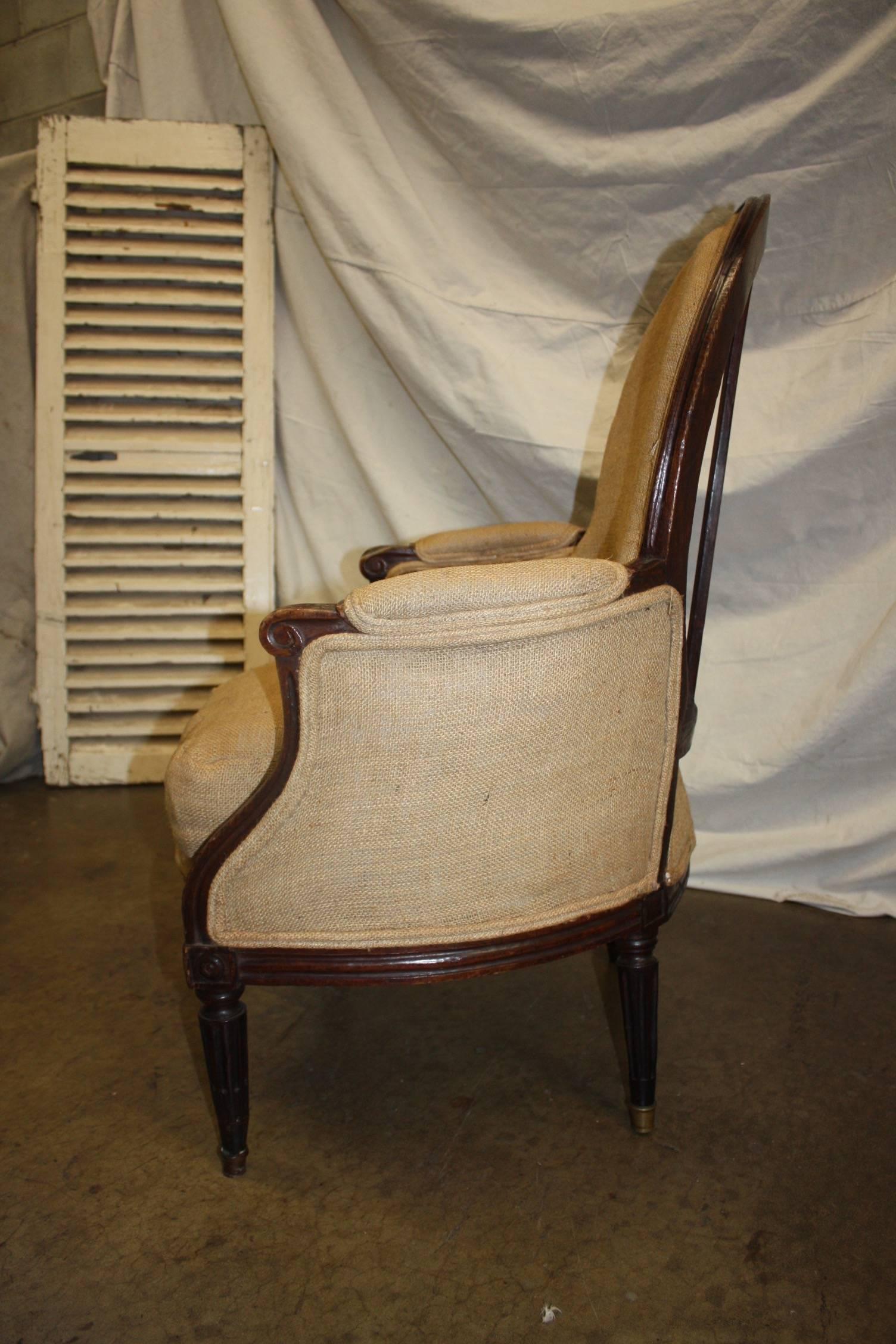 French 18th Century Bergere In Good Condition In Stockbridge, GA