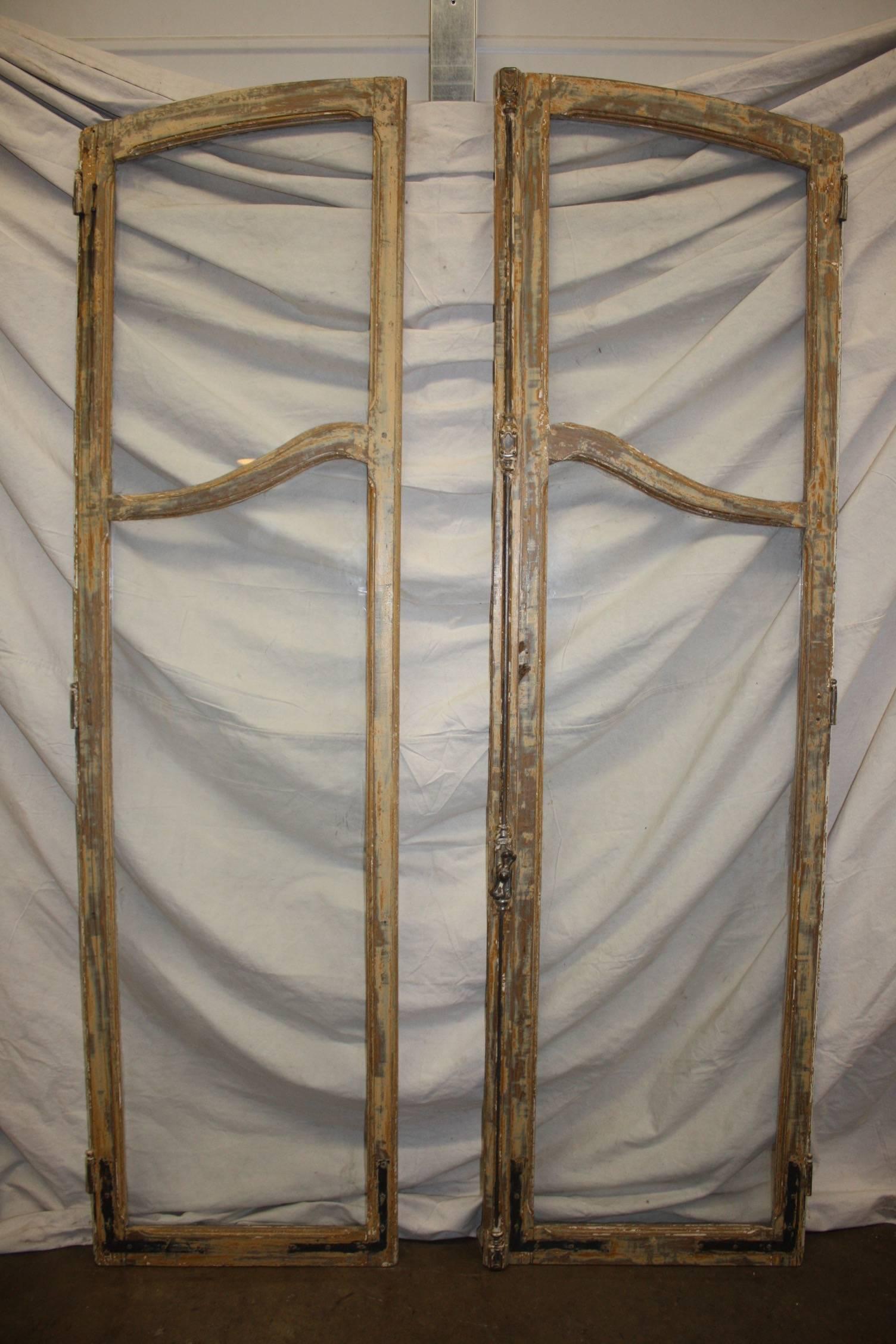 French 19th Century Pair of Doors In Good Condition In Stockbridge, GA