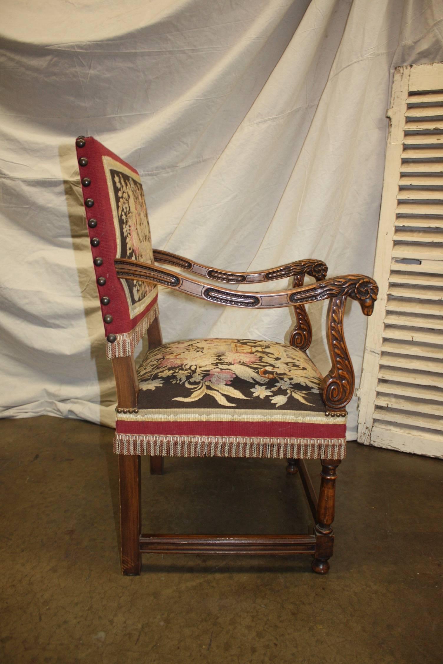 XIXe siècle Magnifique fauteuil français du 19ème siècle en vente