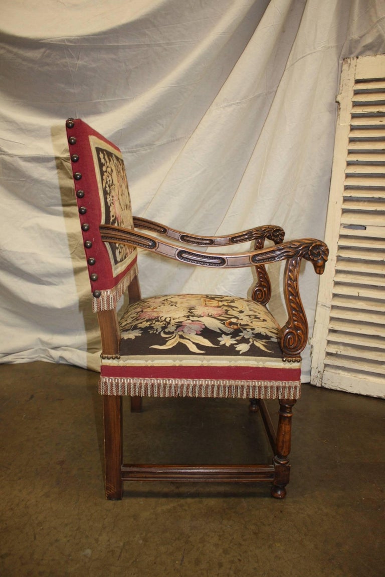Magnificent 19th Century French Armchair For Sale 1
