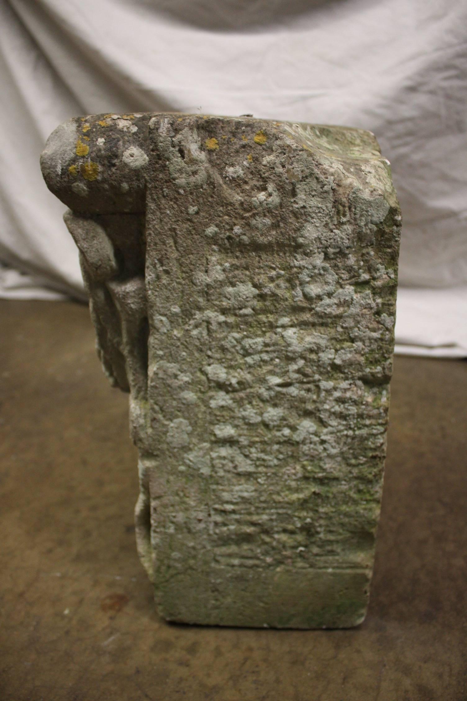Gorgeous Early 18th Century Carved Stone 3