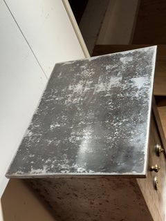 Dutch antique safe with industrial look, usable as a real safe