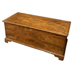 18th Century Georgian chest in elm, beautiful tan color