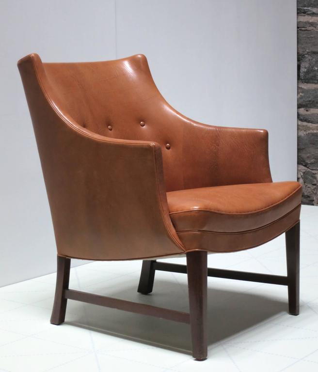 Compact Easy Chair in Nigerian Goatskin by Frits ...