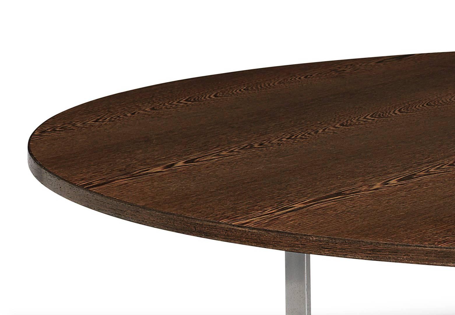Scandinavian Modern Hans Wegner's Monumental Circular Dining Table, the 