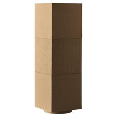 Jardinera columna minimalista de hormigón, APOLLO III de Sirak (altura media)