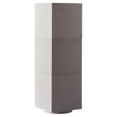 Jardinera columna minimalista de hormigón, APOLLO III de Sirak (altura media)