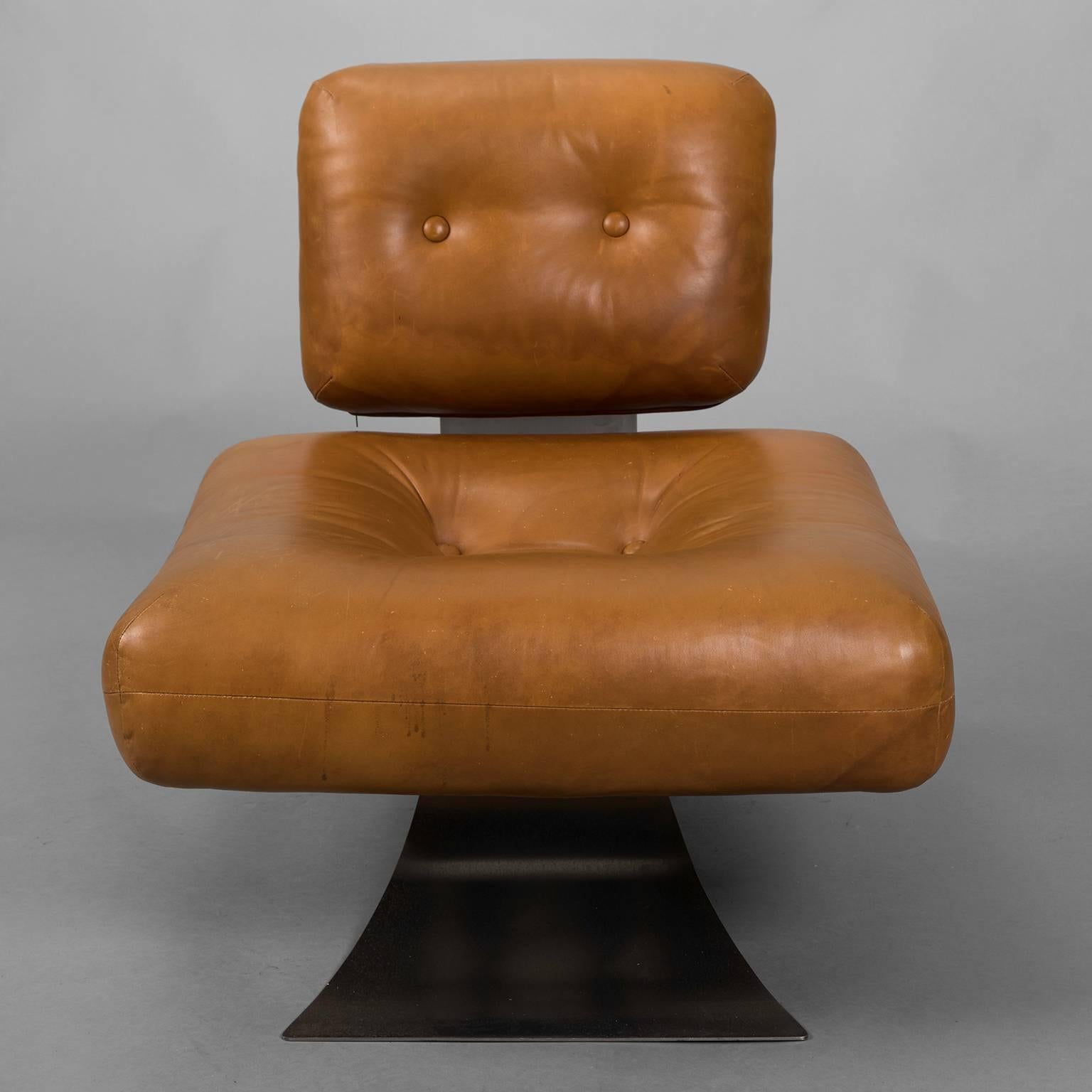 Original Edition Brazilia Armchair by Oscar Niemeyer 1