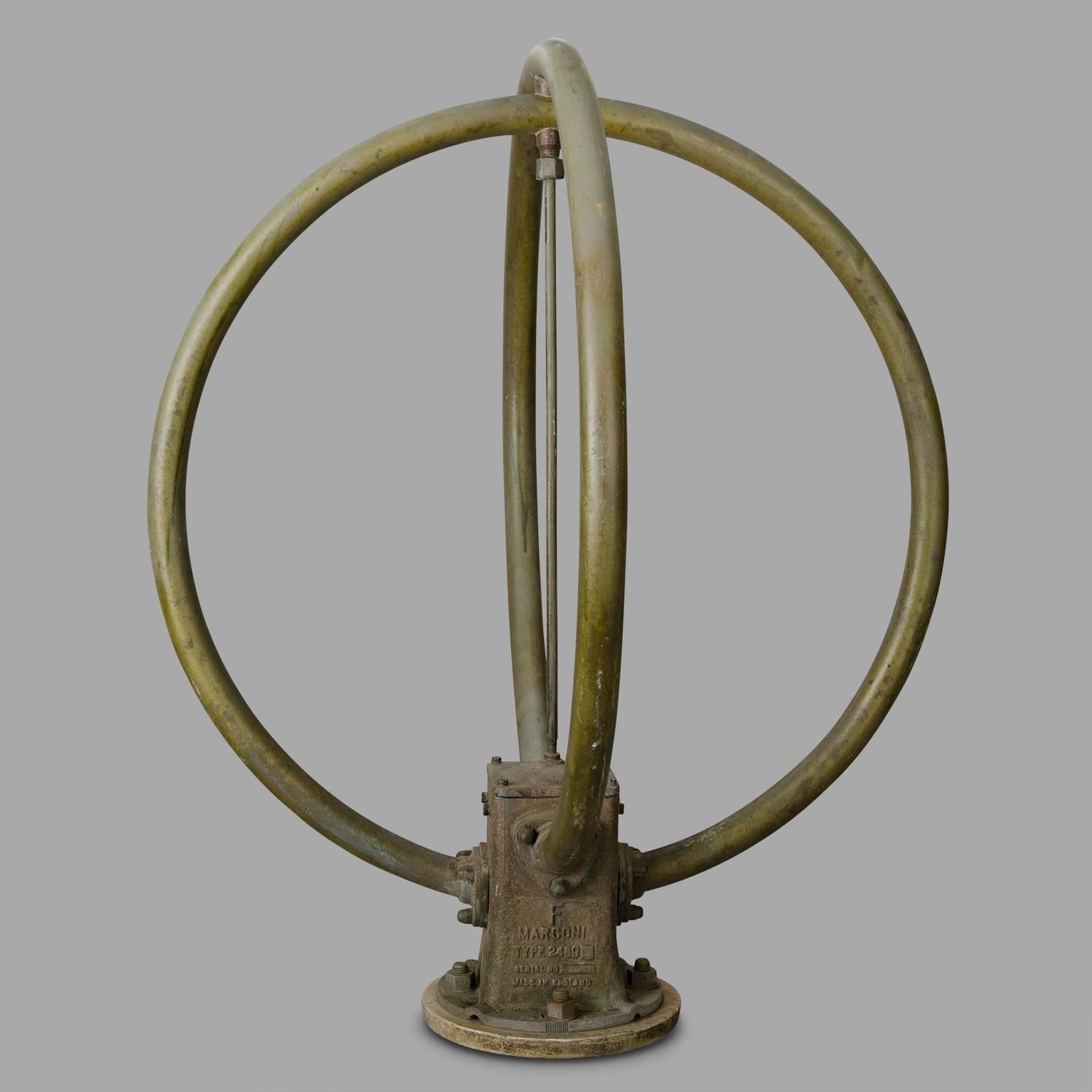 English Large Bronze Marine Antenna