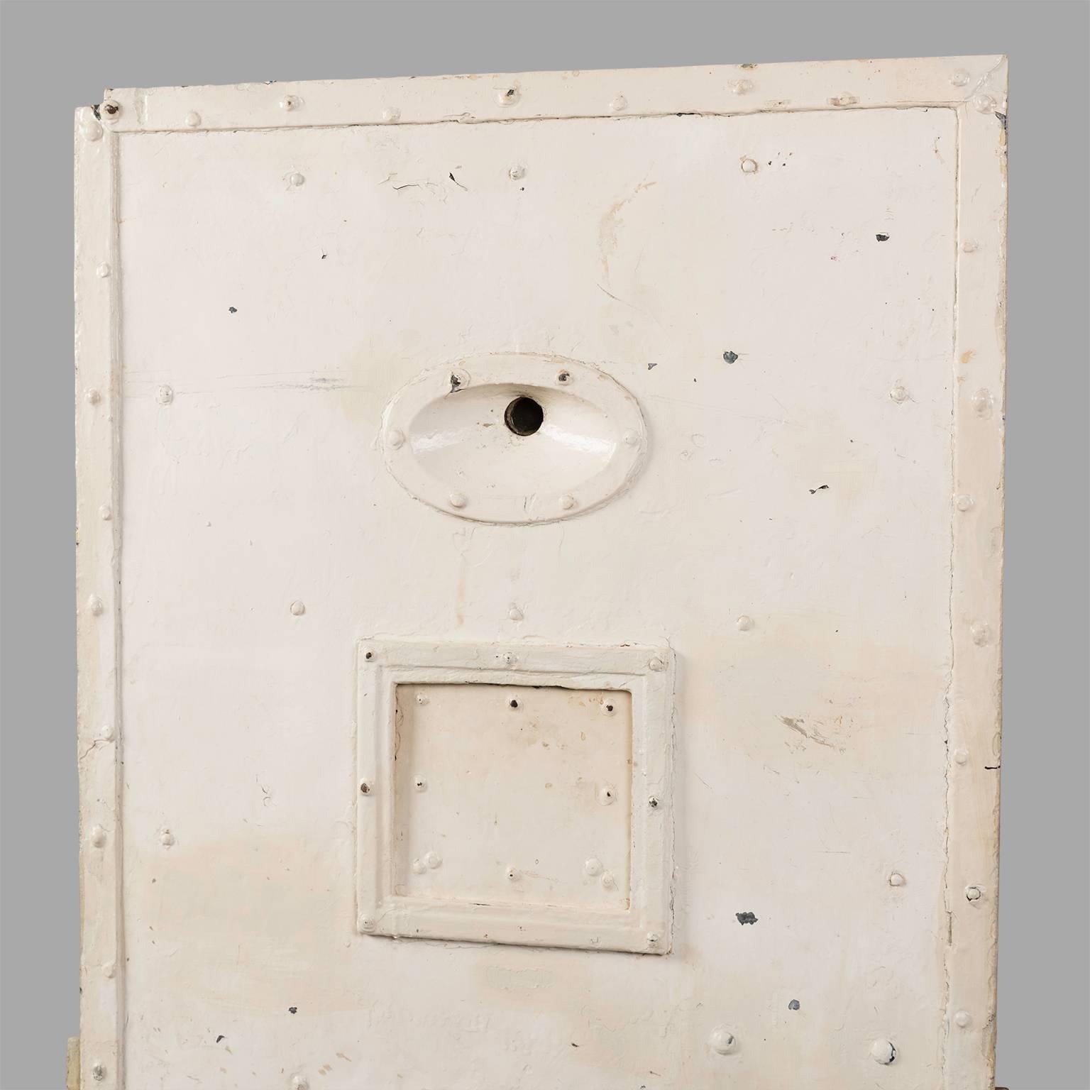 Mid-20th Century Jail Cell Door, circa 1930