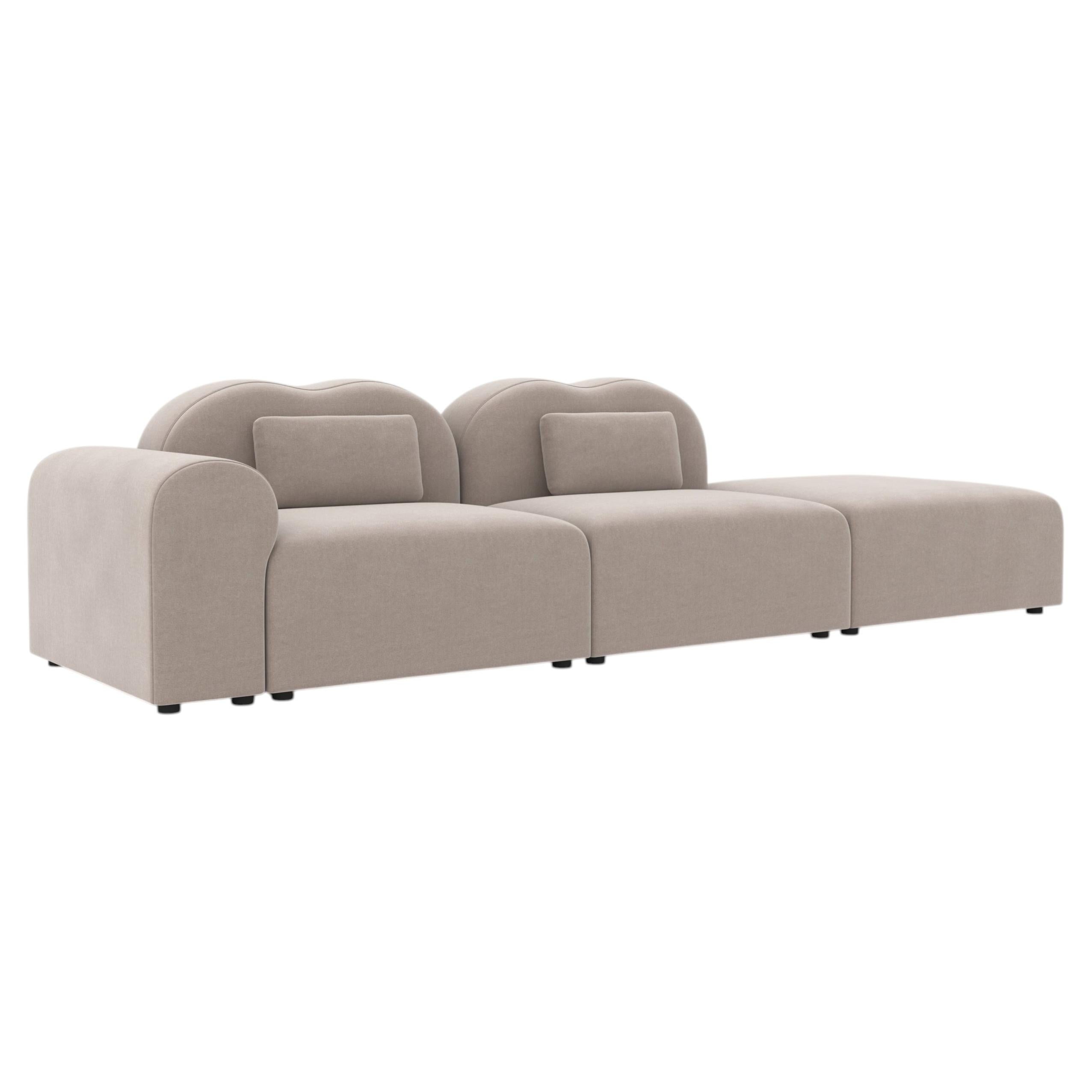 Form Modular Sofa, Setup 2, Harald Taupe, Customizable For Sale