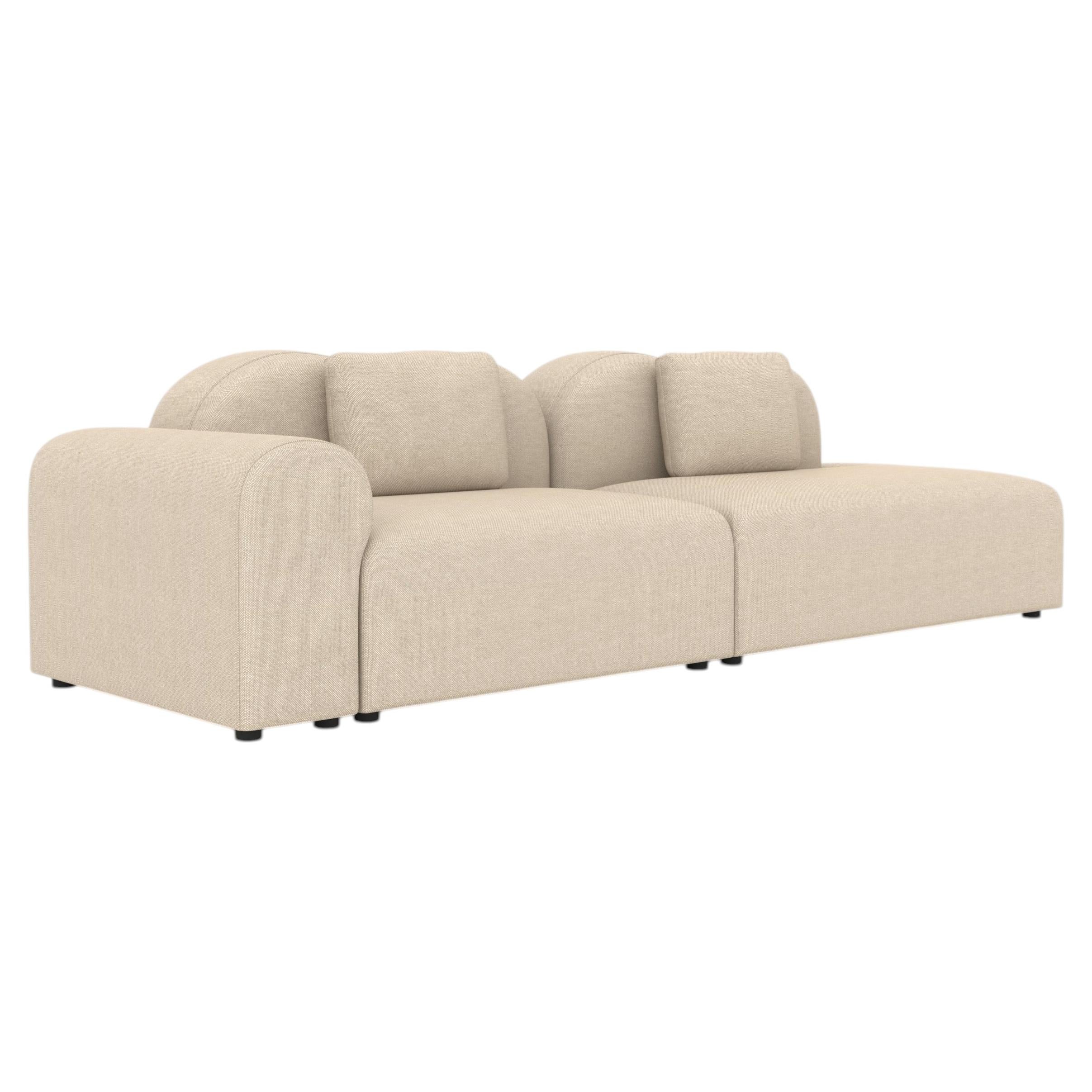 Form Modular Sofa, Setup 5, Hallingdal Beige For Sale