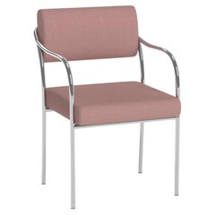 Outline Chair by Formiing in Vidar Mauve Pink