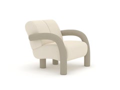 Sillón Roo Lounge, Vidar Ivory