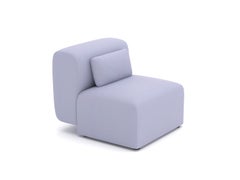 Puffy Unit Sofa, Vidar Pastel Blue