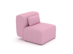 Puffy Unit Sofa, Vidar Pink
