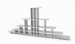 Postmodern Style "Pyramid Shelf." Inspired by Shiro Kuramata.