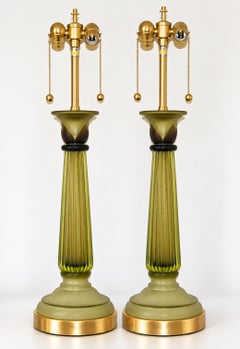 Marbro Lamp Company – Vintage Murano Lamps of Olive Green