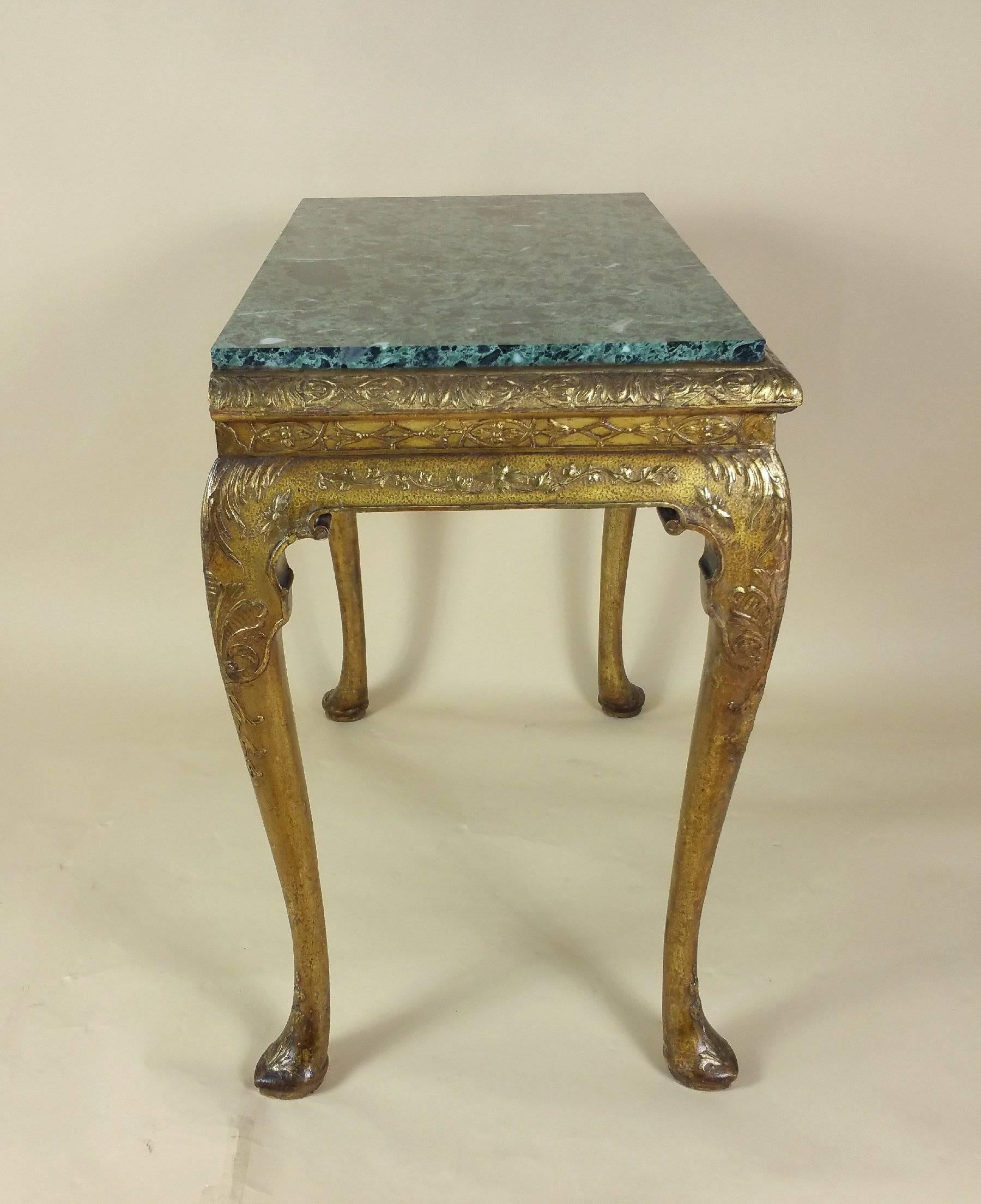 George I Style Carved Giltwood and Gesso Pier Table 4