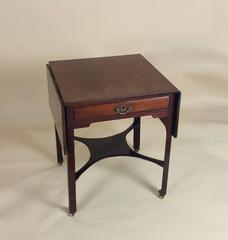 18th Century Mahogany Drop-Leaf Table