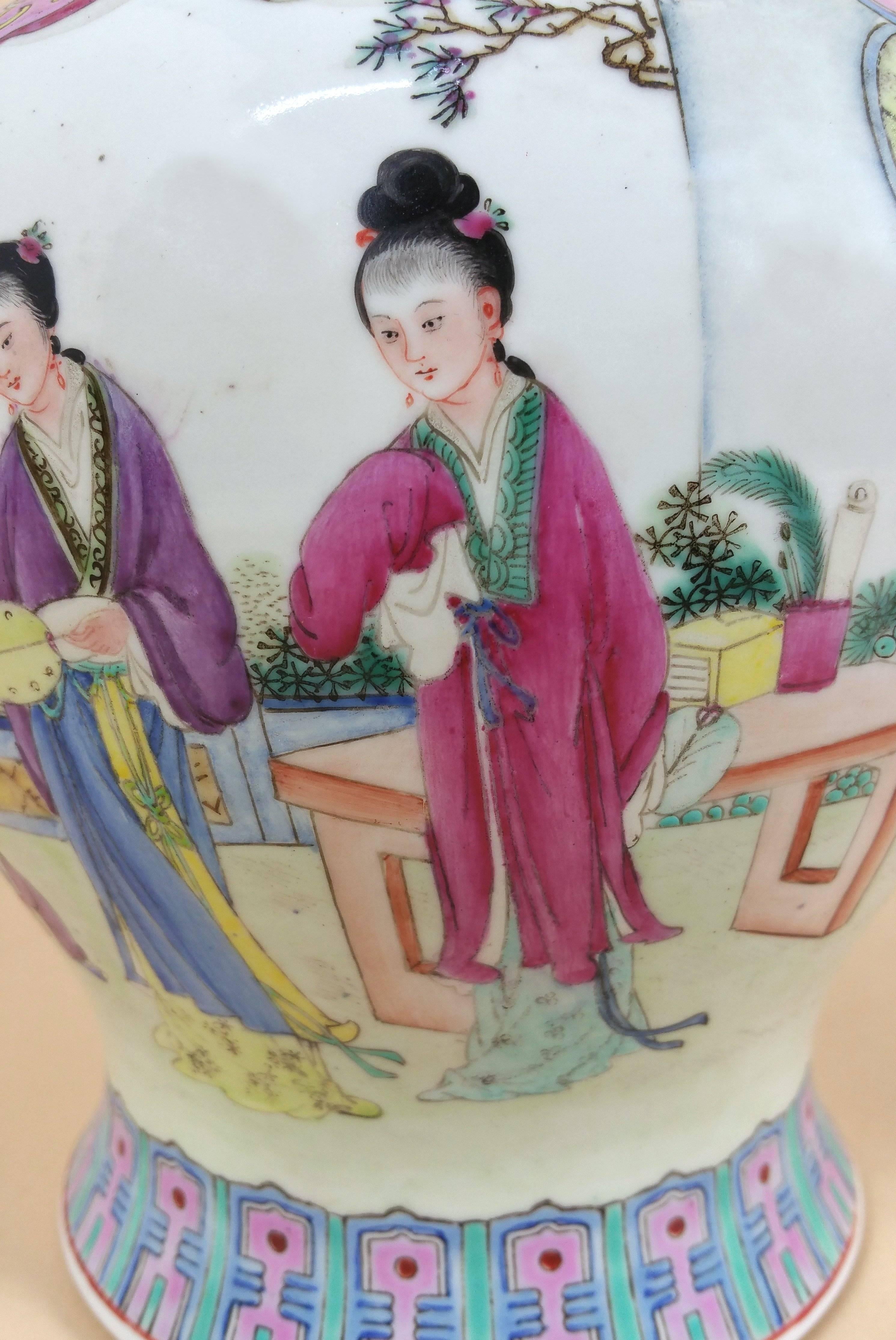 Chinese Republic Period Pottery Vase at 1stDibs republic period