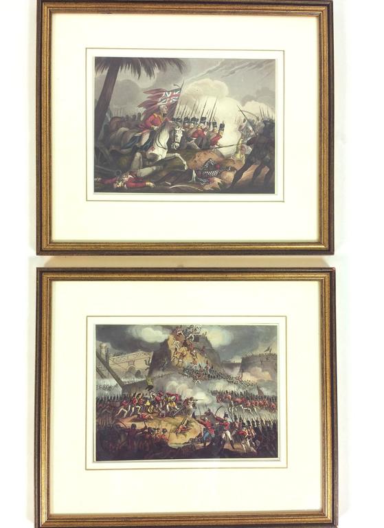 Set of 15 Early 19th Century Hand Colored Military Prints at 1stDibs