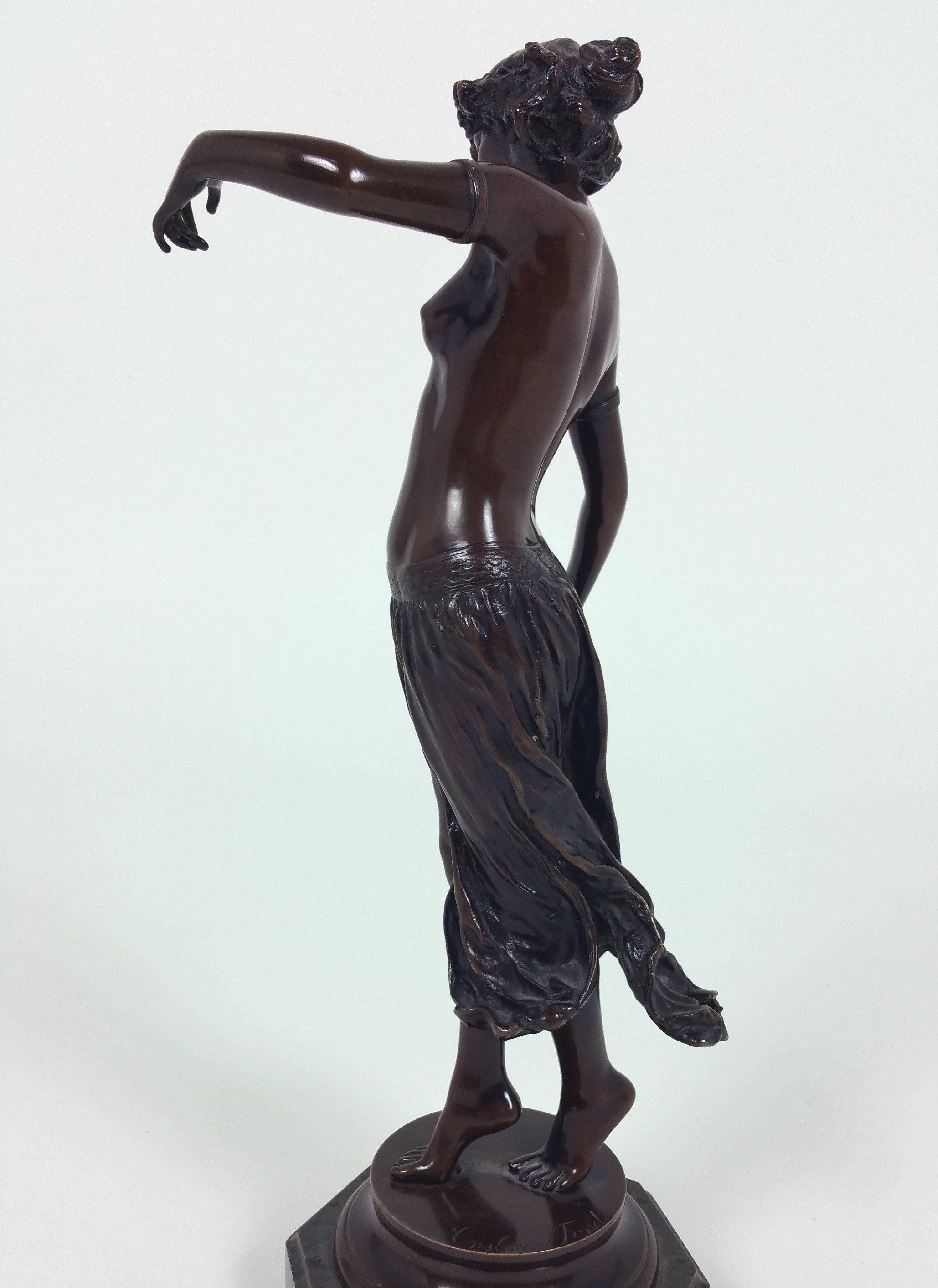 Superb Bronze Female Figure by Edward Onslow Ford 1