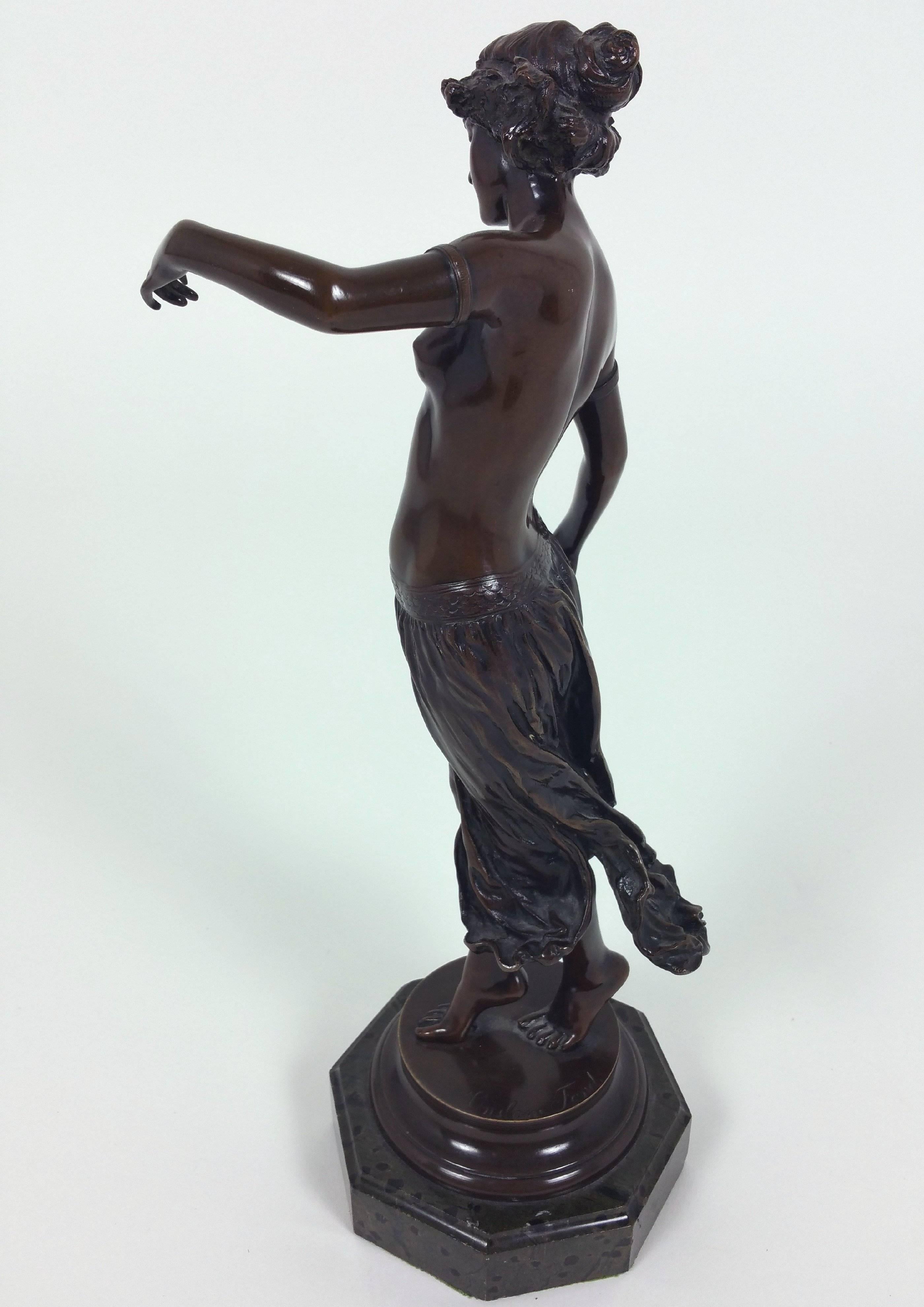 Superb Bronze Female Figure by Edward Onslow Ford 2