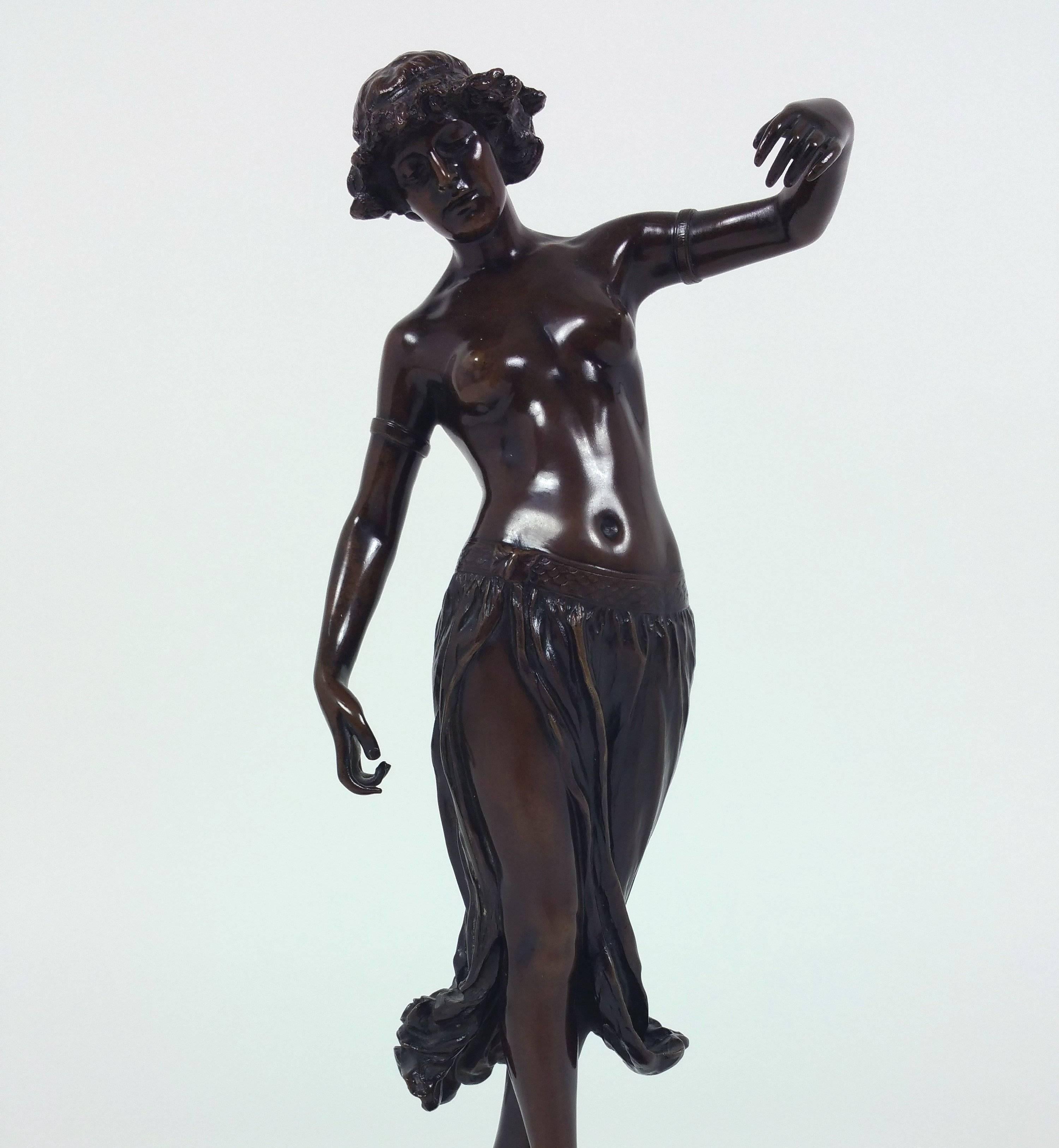 Superb Bronze Female Figure by Edward Onslow Ford 3
