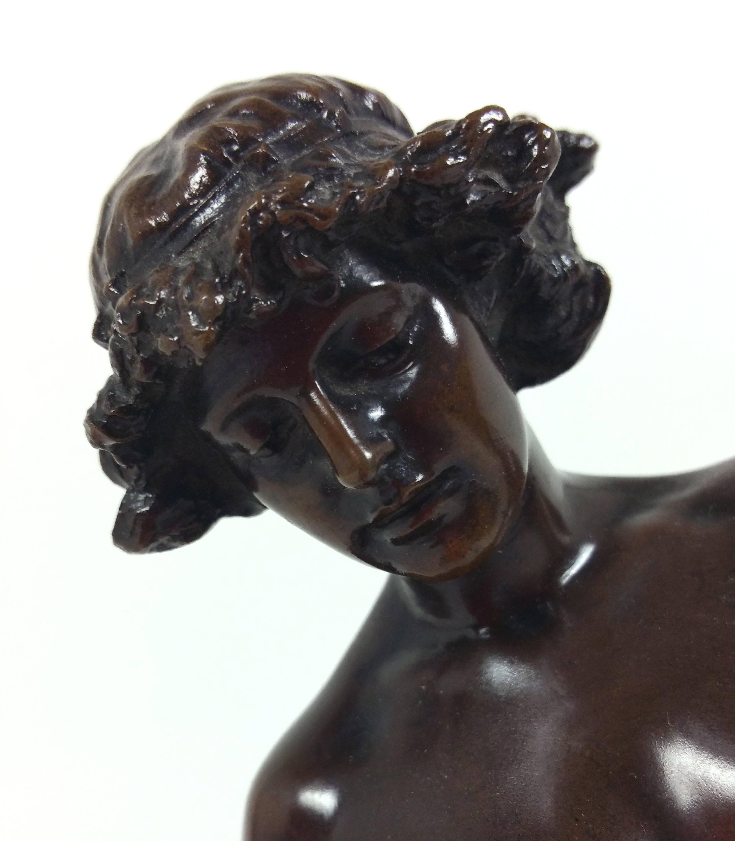 Superb Bronze Female Figure by Edward Onslow Ford 4