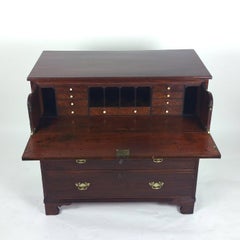 George III Mahogany Gentlemen’s Secretaire Chest