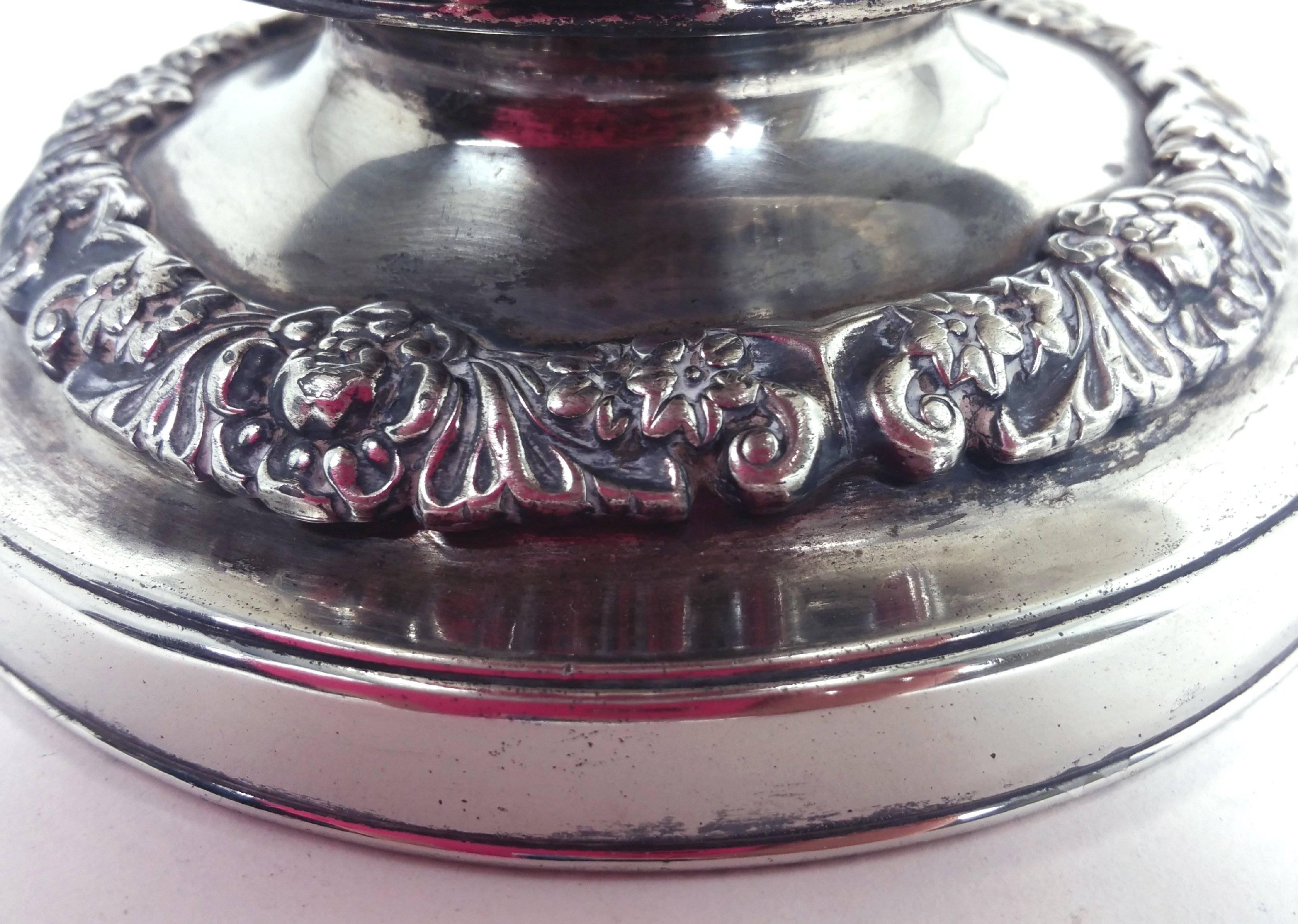 Early 19th Century Silver Plated Twin Handled Champagne Cooler 3