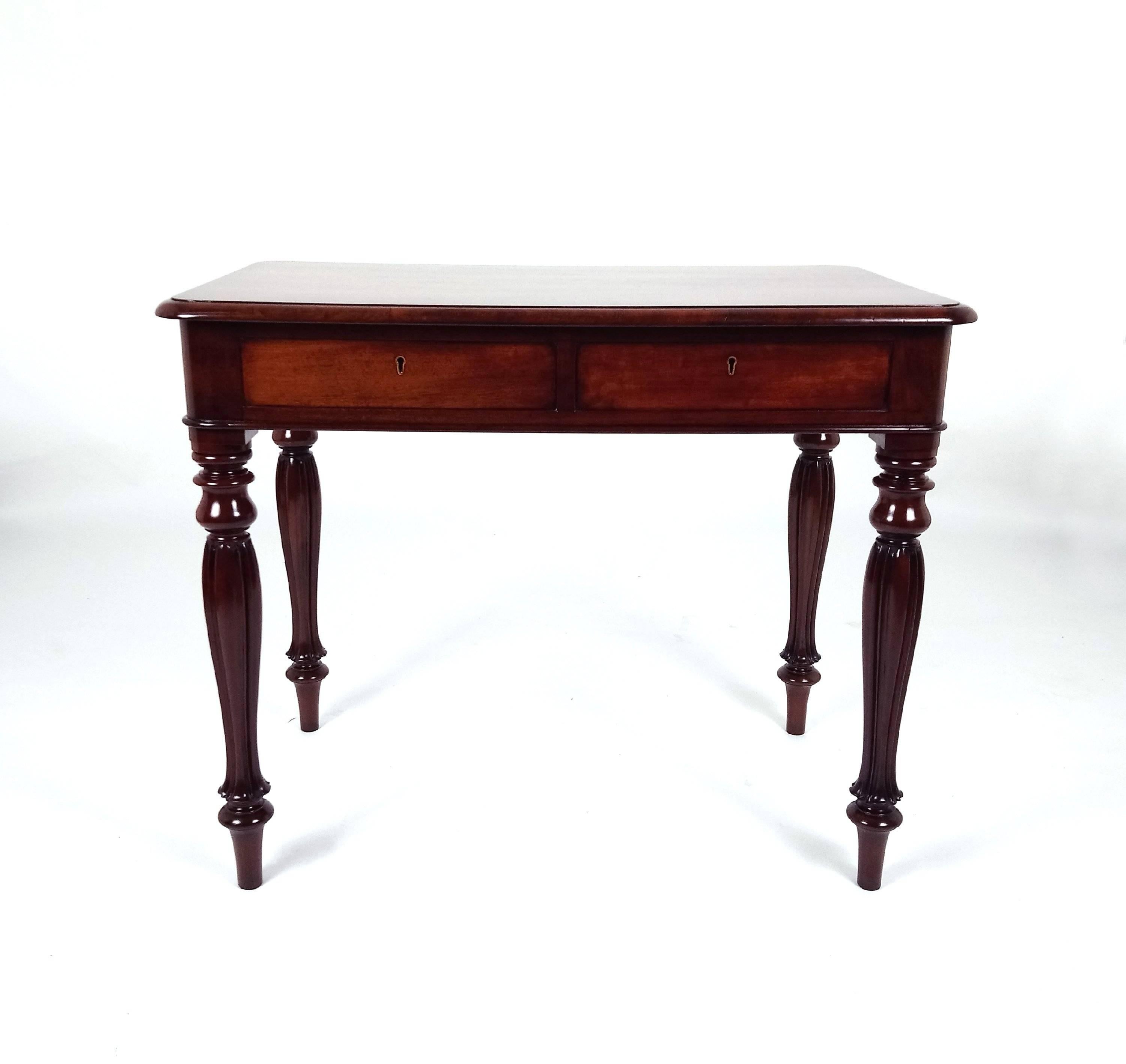 Mid Victorian Mahogany Centre Table 4