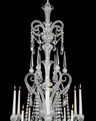 Fine Twelve-Light Cut-Glass Chandeliers by F&C Osler