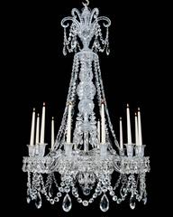 Fine Quality Pair of Mid-Victorian Antique Chandeliers Attributed to F&C Osler
