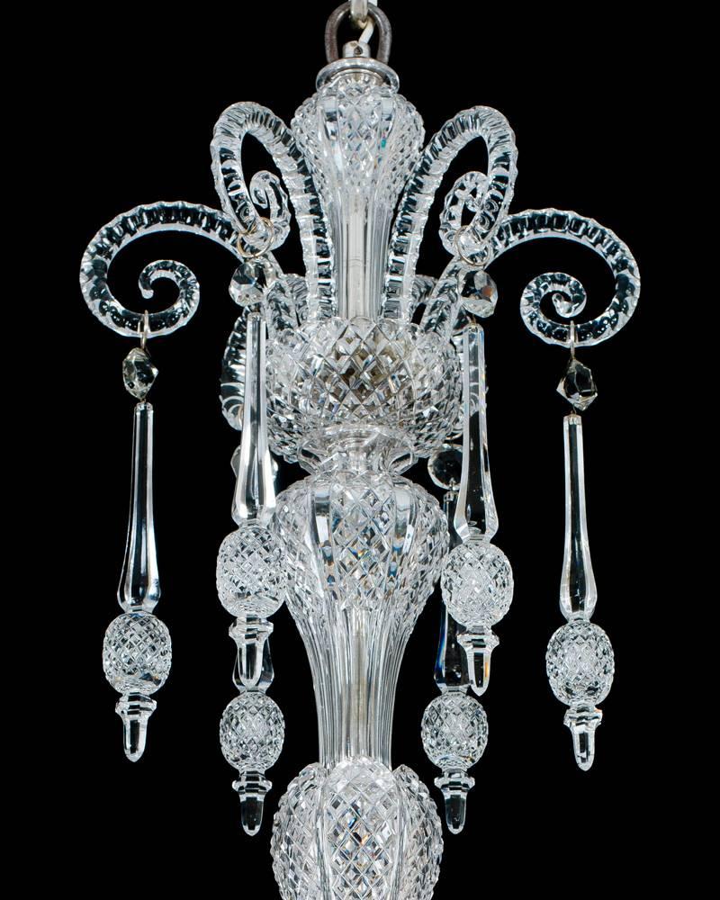 English Important Mid-Victorian Chandelier by F. & C. Osler