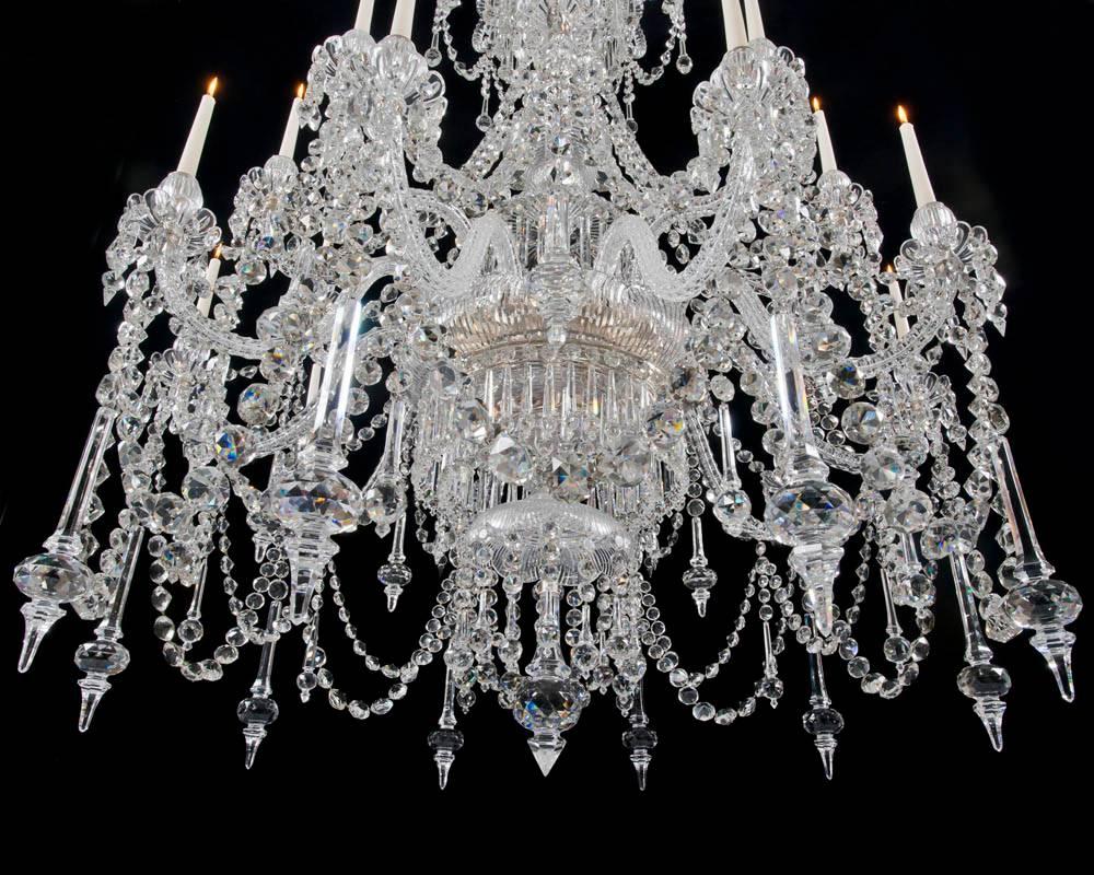 Mid-19th Century Extremely Rare Victorian Chandelier of Exceptional Quality and Size by F&C Osler For Sale
