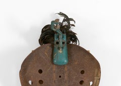 Thierry Despont, «Mask 50», escultura de una máscara con objetos encontrados, EE. UU., 2006