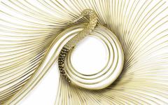 Curtis Jere Large Swan Wall Sculpture