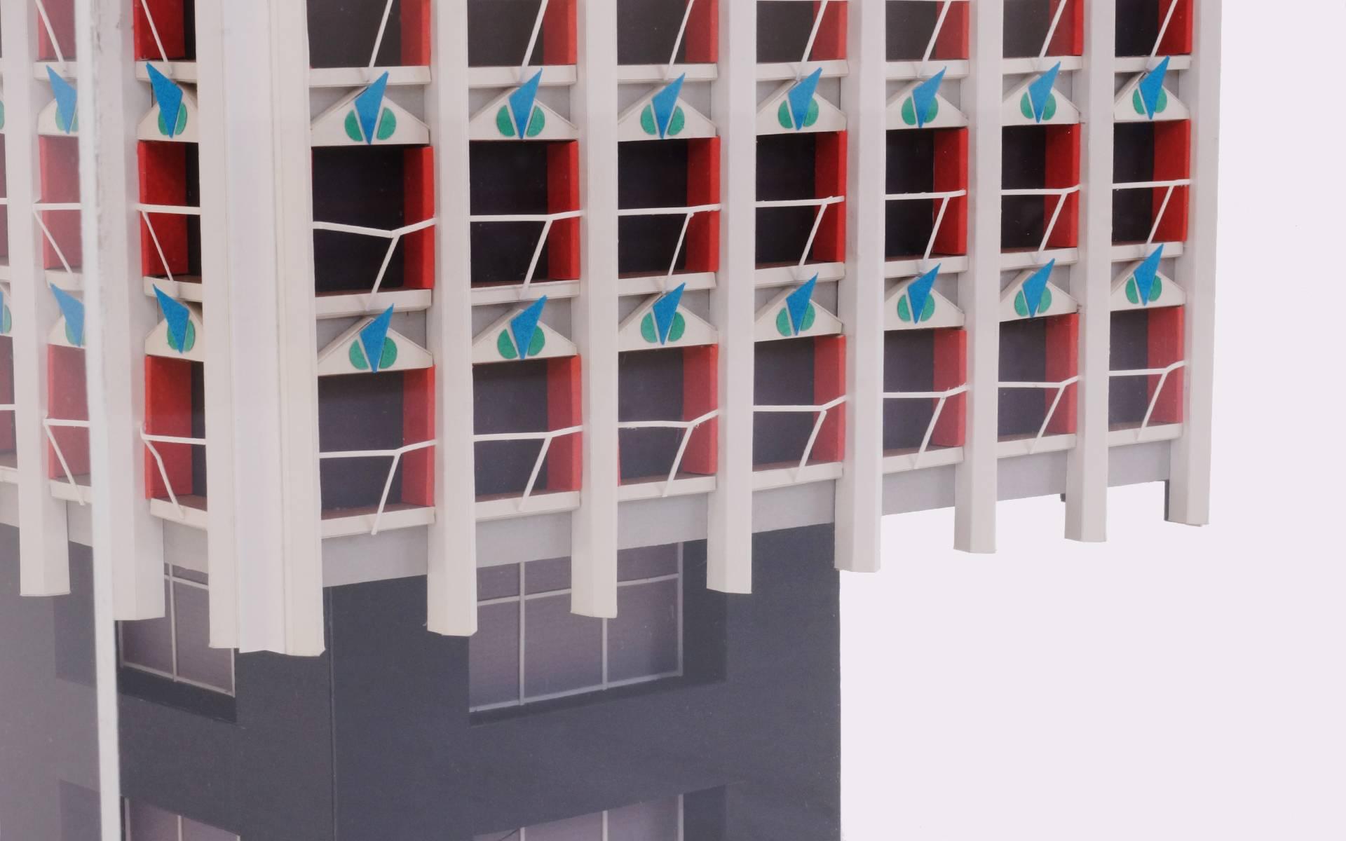 Irving Harper Architektonische Skulptur aus seiner Paper Sculpture-Serie im Angebot 2