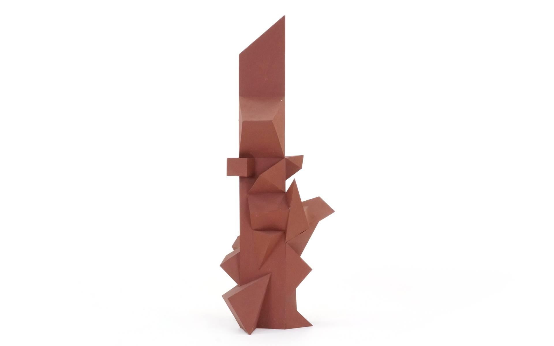 Große Irving Harper Papier-Skulptur, sechs Fuß hoch (Moderne der Mitte des Jahrhunderts) im Angebot