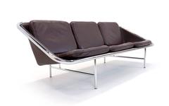 George Nelson Leather Sling Sofa for Herman Miller