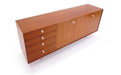 Large George Nelson for Herman Miller Thin Edge Buffet Cabinet
