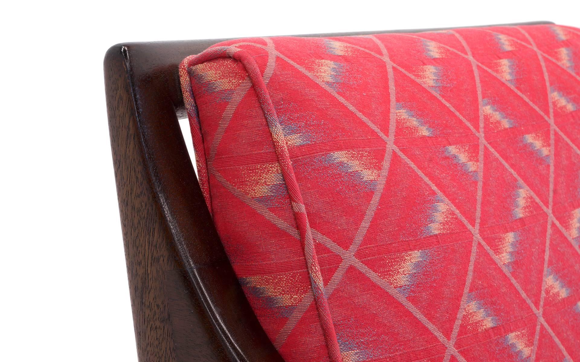 Pareja de sillones laterales Edward Wormley para Dunbar mediados del siglo XX en venta