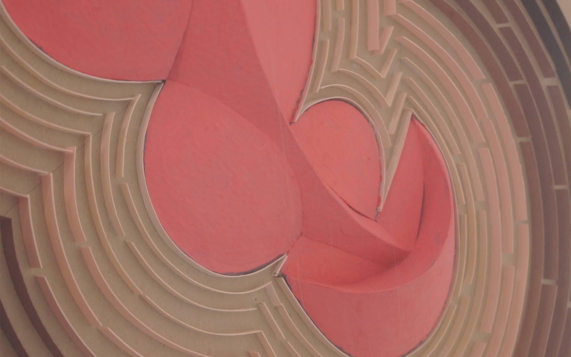 Late 20th Century Irving Harper Paper Art or Sculpture
