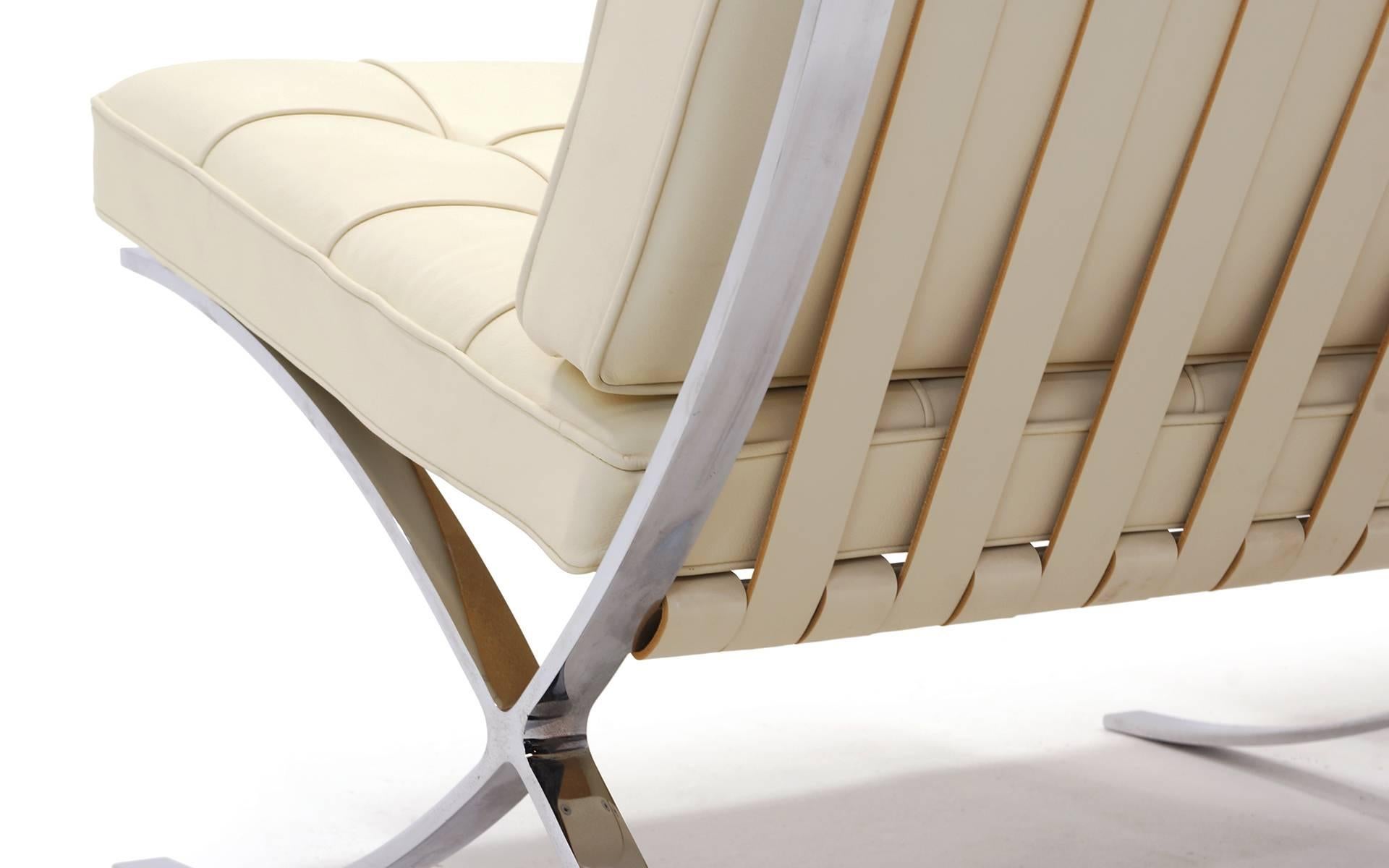 Early 20th Century Signed Mies van der Rohe Barcelona Chair