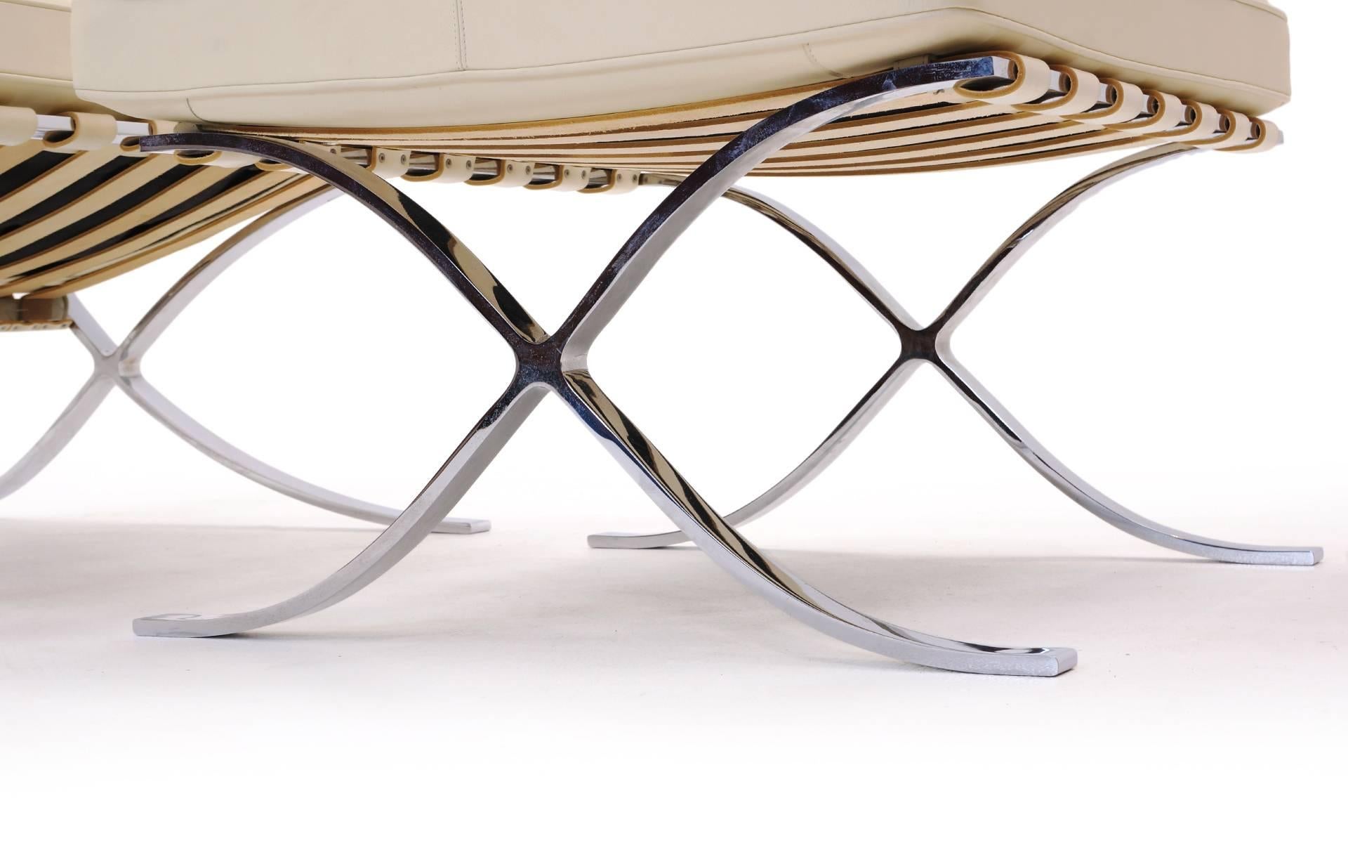 Signed Mies van der Rohe Barcelona Chair 2